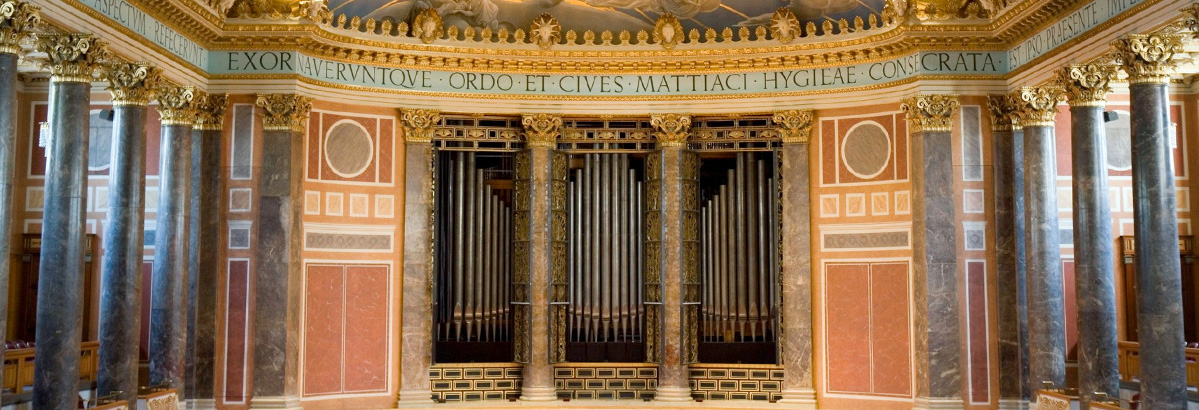 Nahaufnahme Orgel